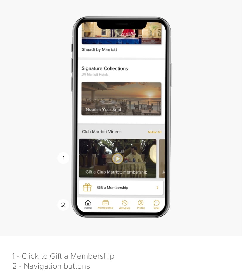 Gift a Membership -  Club Marriott South Asia
