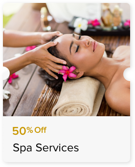 Spa services certificate Club Marriott